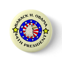 PARTIOTIC OBAMA PRESIDENT EAGLE PIN