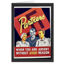 Partners, When You Are Absent Without Good Reason Card