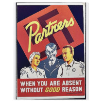 Partners, When You Are Absent Without Good Reason Personalized Flyer
