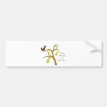 Partridge in a Pear Tree Bumper Stickers