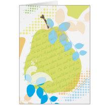 Partridge in a Pear Tree Christmas Greeting Card