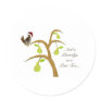 Partridge in a Pear Tree Sticker