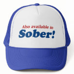 Party Animal also available in Sober! hats