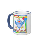 Party Animal Bluebird mugs
