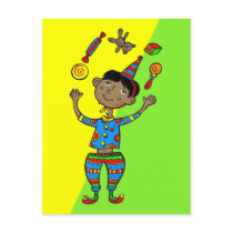 Party Animal Boy Post Card