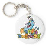 Party animal key keychains