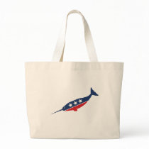 Party Animal - Narwhal Canvas Bag
