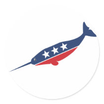 Party Animal - Narwhal stickers