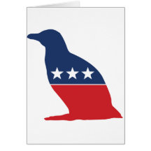 Party Animal - Penguin Card