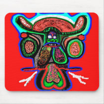 Party Animal - Red Bull in high spirits Mouse Mat