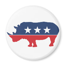 Party Animal - Rhino magnets