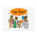 Party Animals 2nd Birthday Tshirts and Gifts postcards