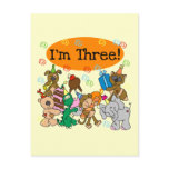 Party Animals 3rd Birthday Tshirts