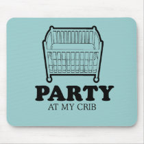 Party at my crib baby t-shirt