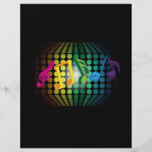 Party Background Full Color Flyer