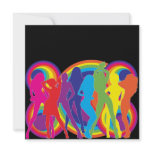 Party Background Personalized Invitations