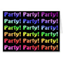 Party! cards
