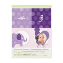 PARTY CIRCLES :: elephant + balloons 6 postcards