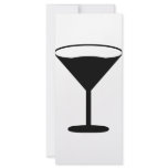 party cocktail icon black rack card