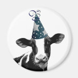 Party Cow -  Dairy Style Celebration Magnets