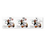 party cow scrapbook sticker bumper stickers