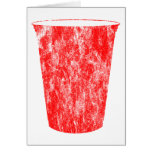 party cup greeting card