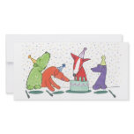 Party Dogs Photo Card Template