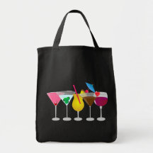 Party Drinks Canvas Bags