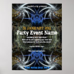 Party Event "Fractal Scifi"  Poster