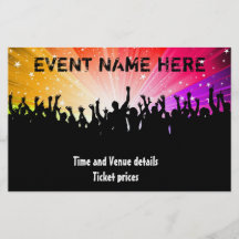 Party flyer