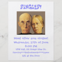 Party Flyers For Singles Parties