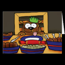 Party Food Dog cards