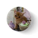 Party for One kitten button