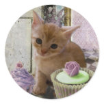 Party for One kitten stickers