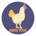 Party Fowl stickers