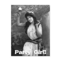 Party Girl, 1902 Postcards