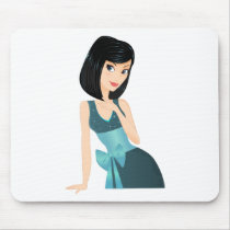 Party Girl dress mousepads
