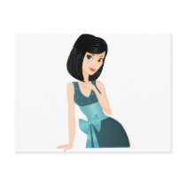 Party Girl dress postcards