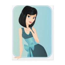 Party Girl dress postcards