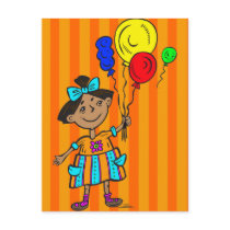 Party Girl Post Card