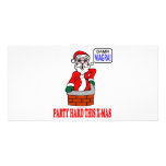 PARTY HARD THIS X-MAS! photo cards