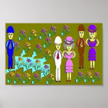 Party in the garden posters