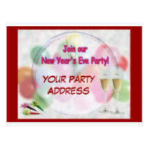 Party Invitation Hand-Outs Business Card