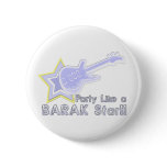 Party Like a Barak Star Pin