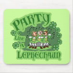 Party like A Leprechaun Mousepad