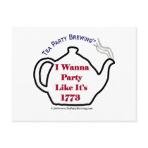 Party Like It's 1773 Postcard TP0102