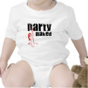 Party Naked t-shirts