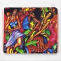 PARTY OVER HERE mousepads