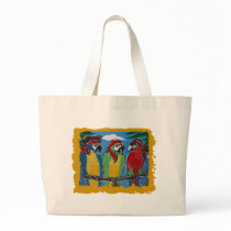 Party Parrots Tote Bags
