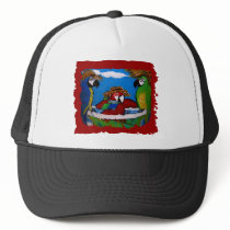 Party Parrot's Cheers Mesh Hats